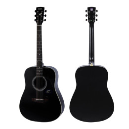 SAGA SF700 BK Gitara akustyczna czarna