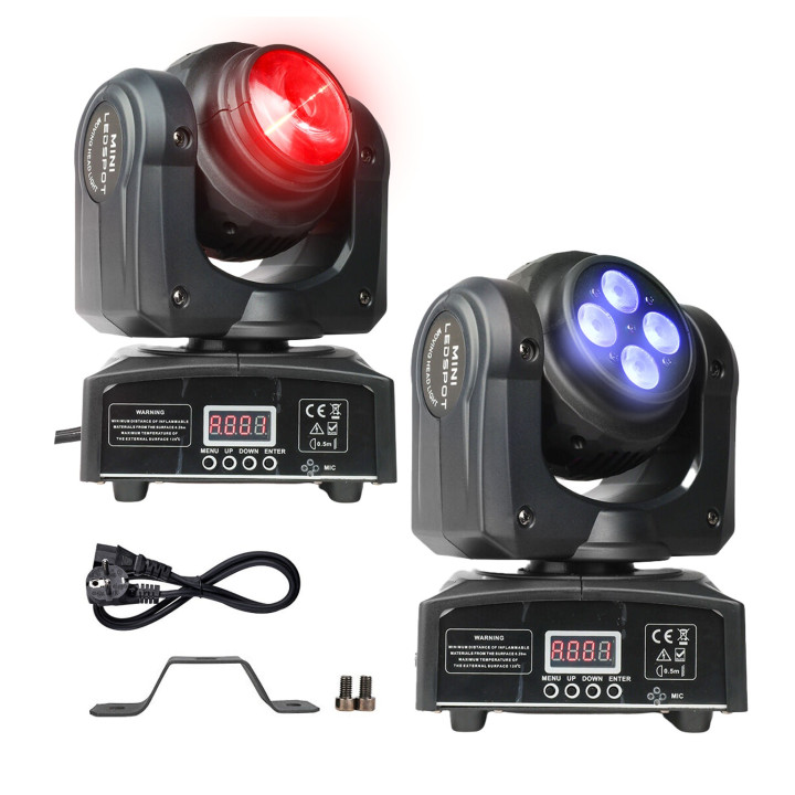 LIGHT4ME TWIN BEAM 210 WASH mini głowica ruchoma LED dwustronna