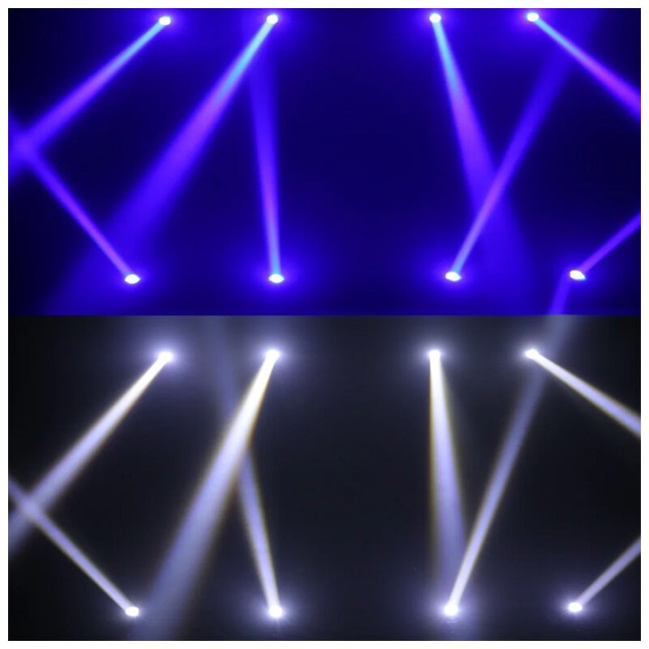 LIGHT4ME TWIN BEAM 210 WASH mini głowica ruchoma LED dwustronna