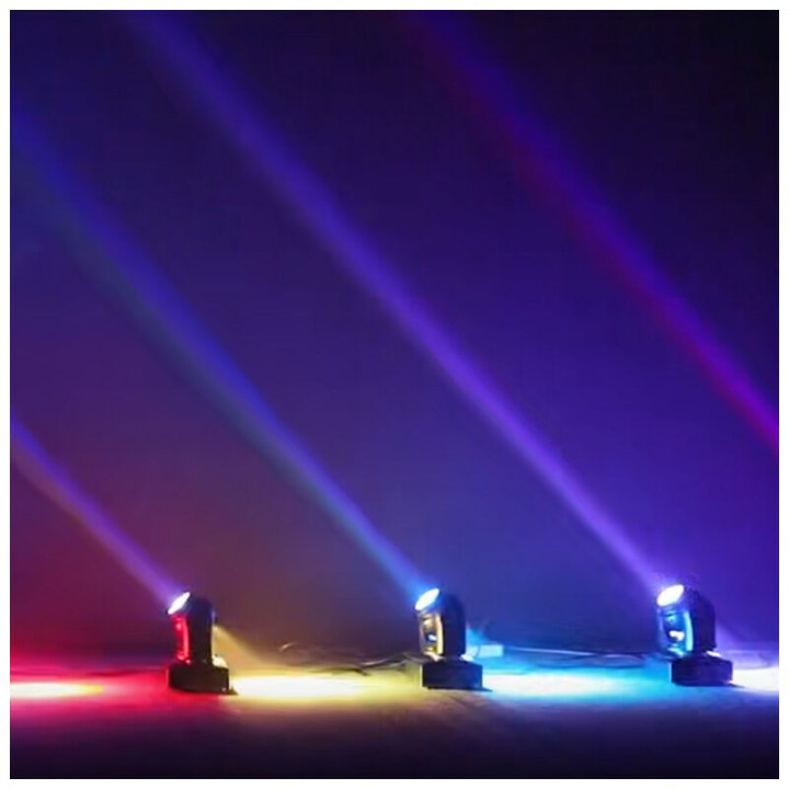 LIGHT4ME TWIN BEAM 210 WASH mini głowica ruchoma LED dwustronna
