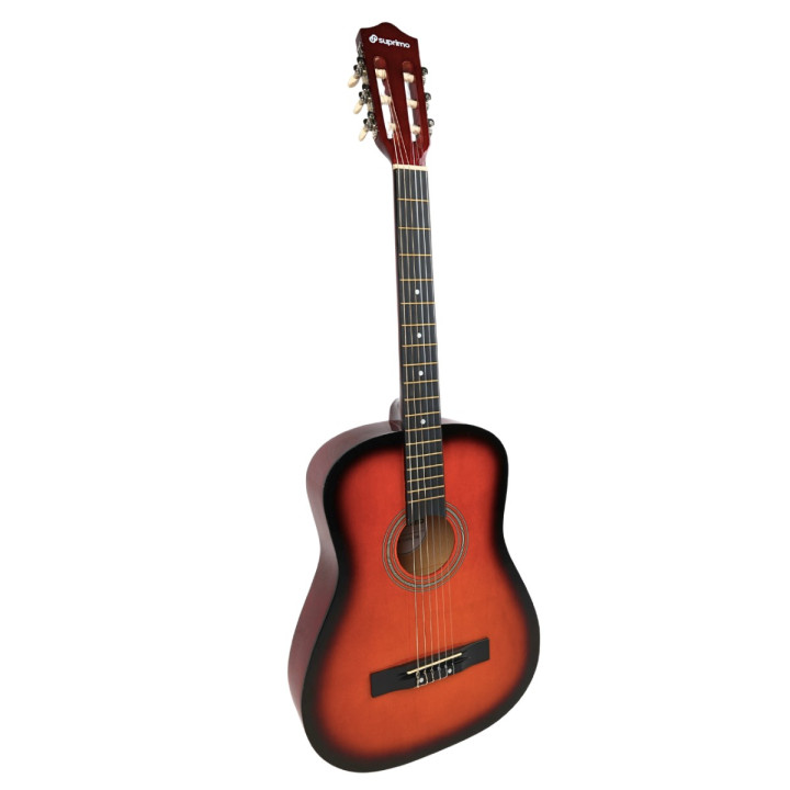 Gitara klasyczna 4/4 kostki pasek struny pokrowiec akordy