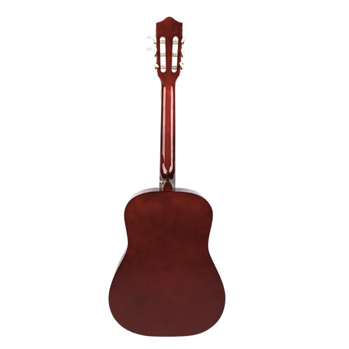 Gitara klasyczna 4/4 kostki pasek struny pokrowiec akordy