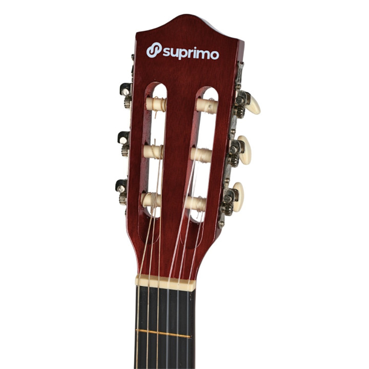Gitara klasyczna 4/4 kostki pasek struny pokrowiec akordy