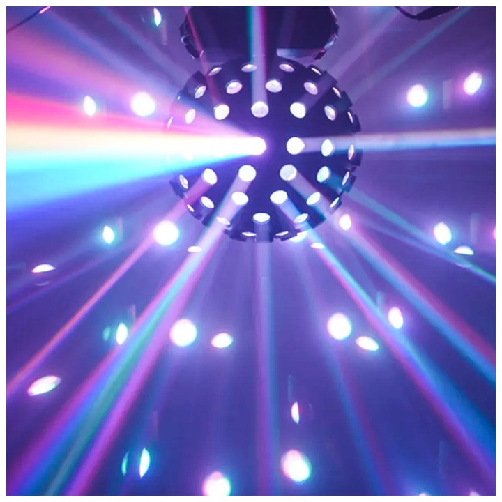 Efekt świetlny LED dynamiczne oświetlenie na imprezę  LED SPHERE 5x18W