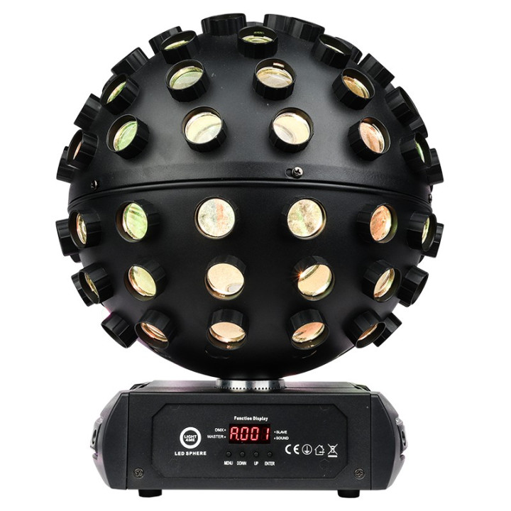 Efekt świetlny LED dynamiczne oświetlenie na imprezę  LED SPHERE 5x18W