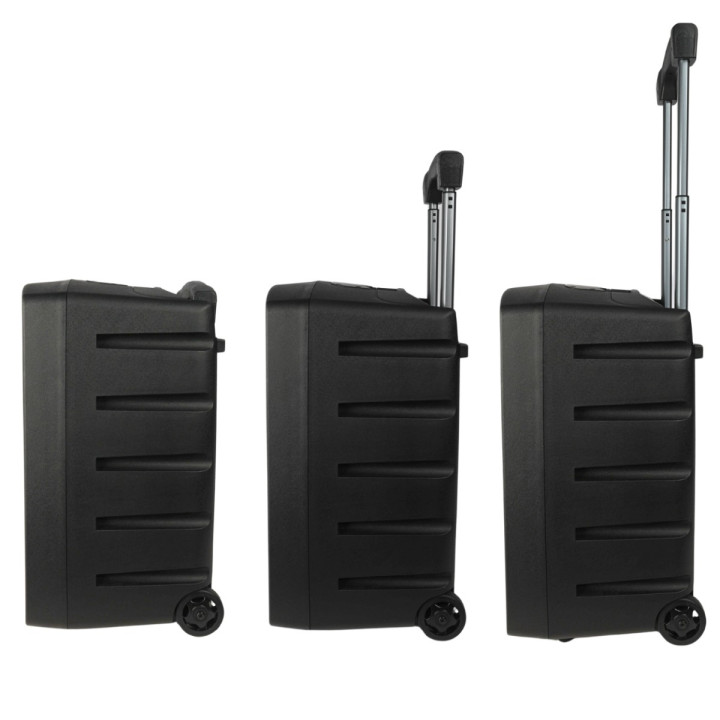 Kolumna aktywna akumulatorowa Bluetooth TWS USB SD DSP AUX 2x mikrofon