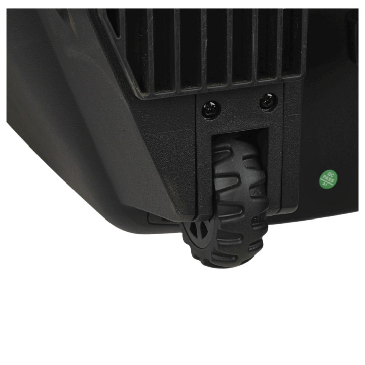 Kolumna aktywna akumulatorowa czarna Bluetooth TWS USB AUX FM DSP