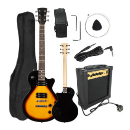 V-TONE ESLP39 SB gitara elektryczna 4/4 Les Paul 34" HH sunb