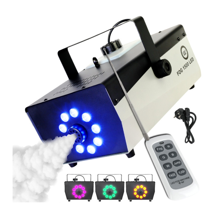 LIGHT4ME FOG 1500 LED V2 wytwornica dymu mgly pilot