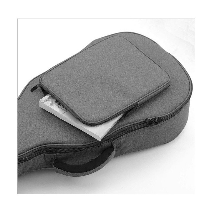 HARD BAG GB-15-39 Pokrowiec na gitarę klasyczną 4/4 szary