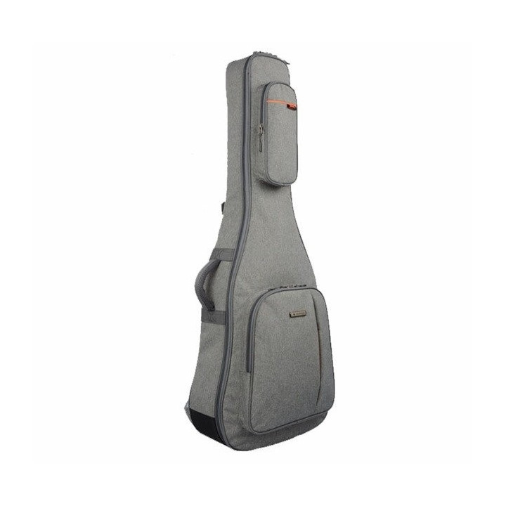 HARD BAG B-6160-41" Pokrowiec na gitarę akustyczną szary