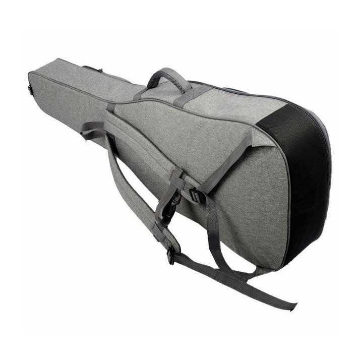 HARD BAG B-6160-41" Pokrowiec na gitarę akustyczną szary