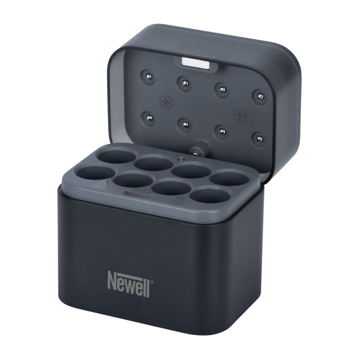 NEWELL Ładowarka 8-kanałowa do akumulatorów Li-ion/Ni-MH