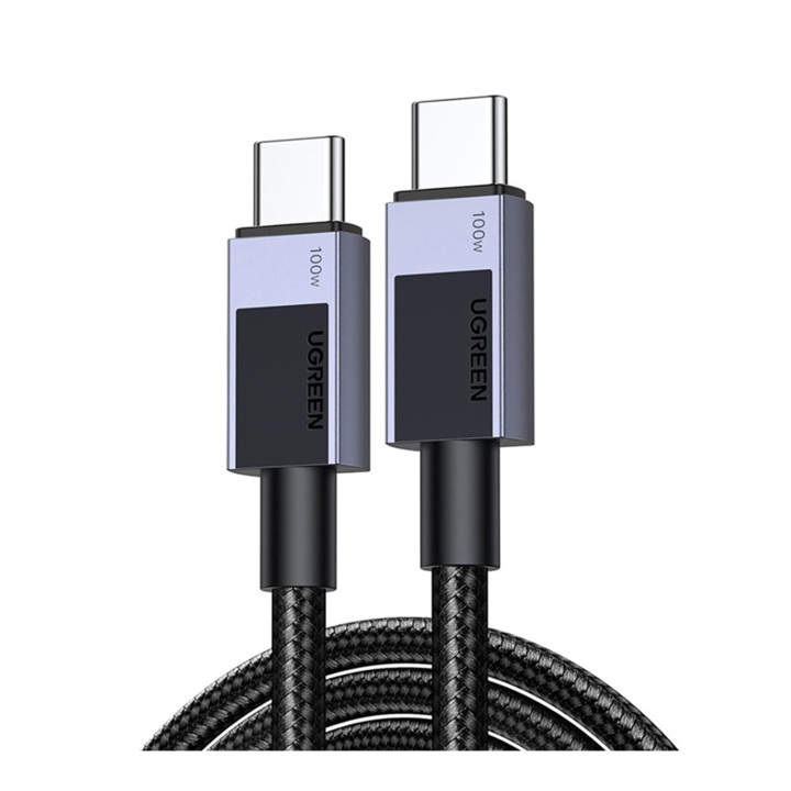 UGREEN L512 Kabel USB-C do USB-C 100W, 5A, 2m (czarny)