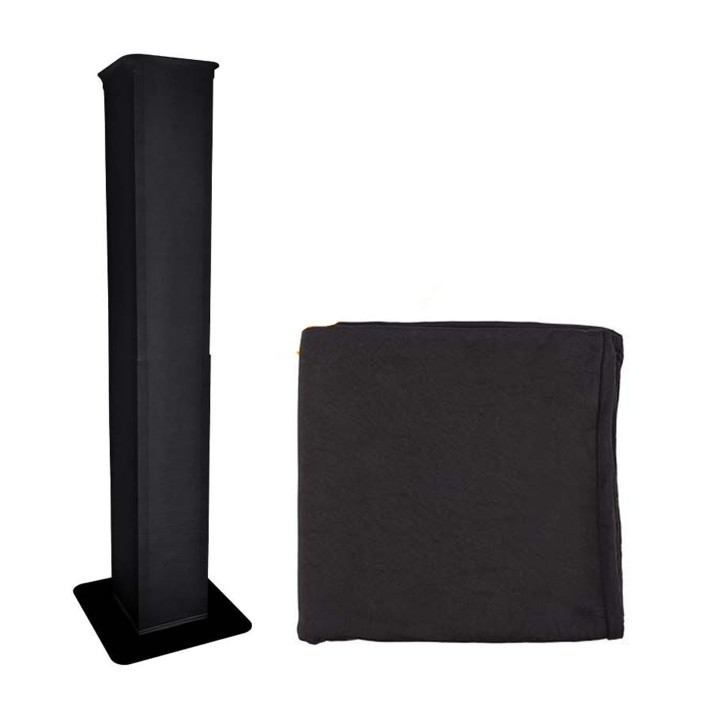 DNA TOTEM TOWER SCRIM BK materiał czarna lycra osłona podstawy