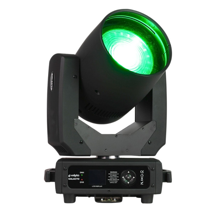Głowa ruchoma120W RGBL LED + 24x0,1W RGB SMD5050 LED efekt ring