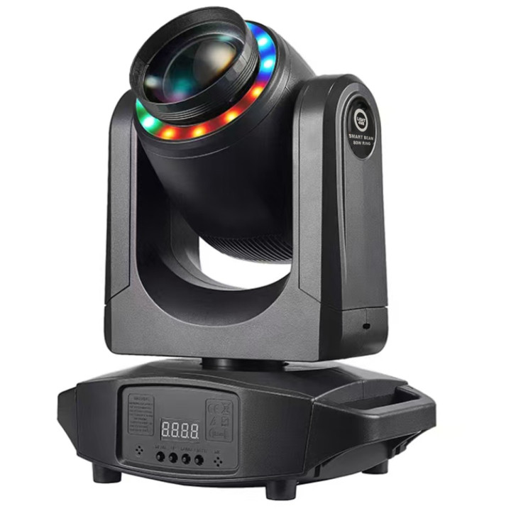 Głowica ruchoma LED oświetlenie sceniczne efekt ring 12x0,3W RGB