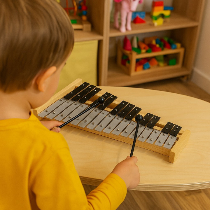 V-TONE DC 27 SET dzwonki chromatyczne cymbalki dzieciece zes