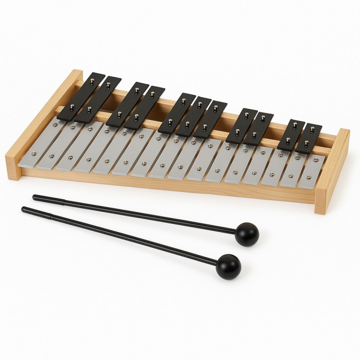 V-TONE DC 27 SET dzwonki chromatyczne cymbalki dzieciece zes