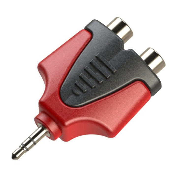 Adapter wtyk minijack 3,5mm stereo - 2x gniazdo RCA ROXTONE RPAN350