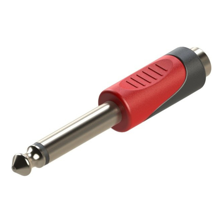 Adapter wtyk jack mono 6,3mm - 1x gniazdo RCA ROXTONE RPAN260