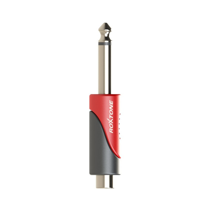 Adapter wtyk jack mono 6,3mm - 1x gniazdo RCA ROXTONE RPAN260