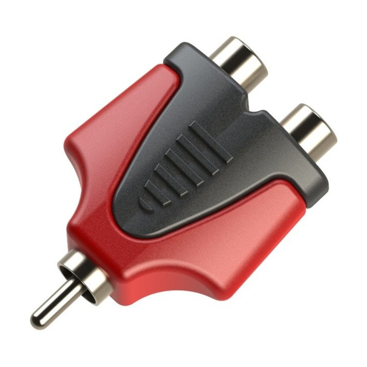 ROXTONE RPAN310 adapter 1x wtyk RCA - 2x gniazdo RCA