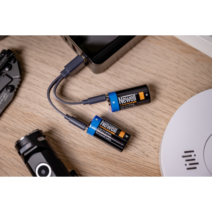 NEWELL NL4206 Akumulator CR123A USB-C 700 mAh 2 szt. blister