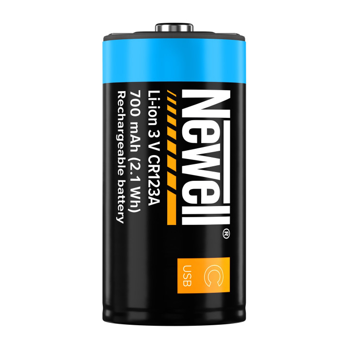 NEWELL NL4206 Akumulator CR123A USB-C 700 mAh 2 szt. blister
