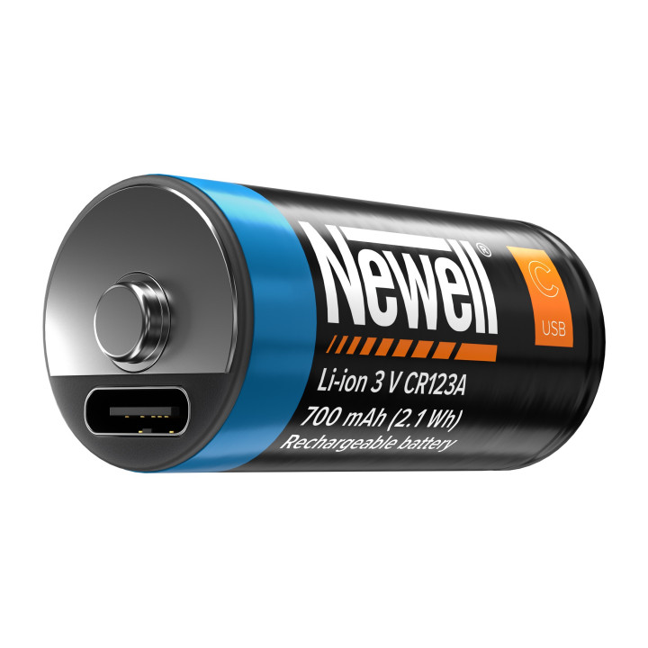 NEWELL NL4206 Akumulator CR123A USB-C 700 mAh 2 szt. blister