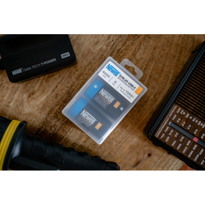 NEWELL NL4208 Akumulator D/R20 USB-C 4000 mAh 2 szt. blister