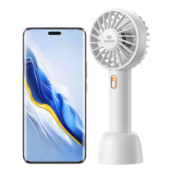 MOZOS F31 Wiatrak bezprzewodowy z akumulatorem biały