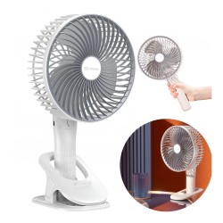 MOZOS F33 Wiatrak bezprzewodowy z klipsem i akumulatorem - zdjęcia produktu! 