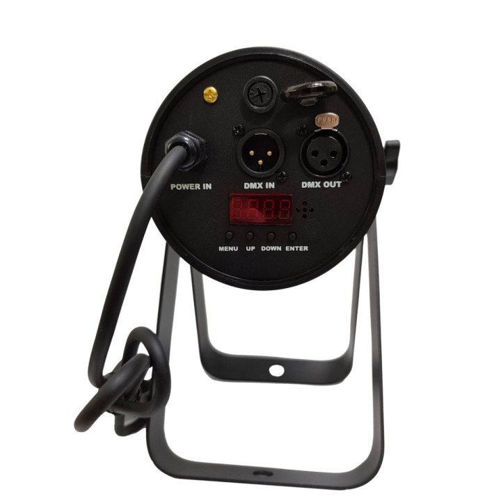 LIGHT4ME PINSPOT 40 reflektor sceniczny 40W RGBW LED pilot bezprzewod