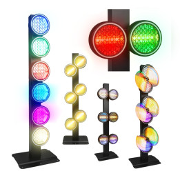EVOLIGHTS LUMEN ROTO ruchome oświetlenie sceniczne LED retro vintage