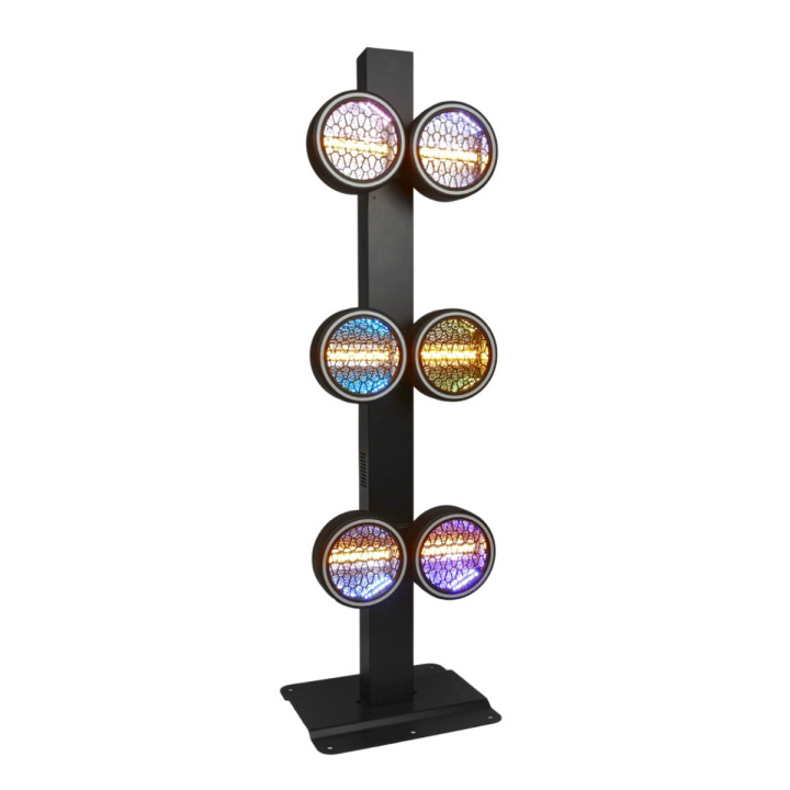 EVOLIGHTS LUMEN ROTO ruchome oświetlenie sceniczne LED retro vintage