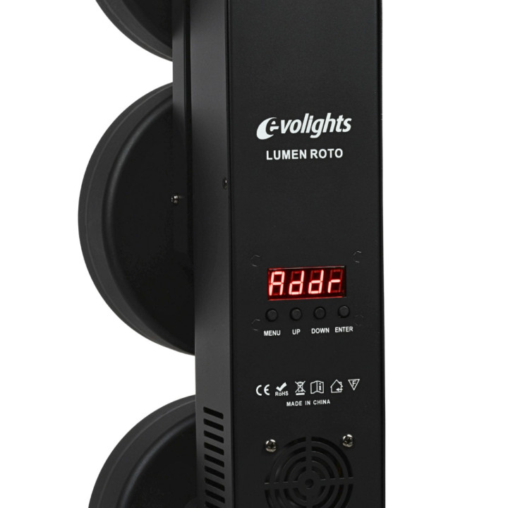 EVOLIGHTS LUMEN ROTO ruchome oświetlenie sceniczne LED retro vintage
