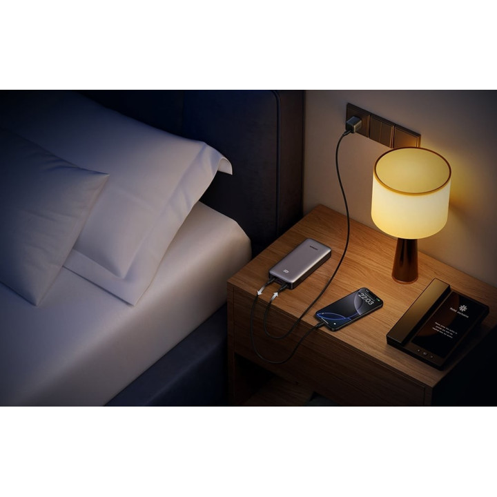 UGREEN 55989B Powerbank 20000mAh USB 2x USB-C, 30W szary