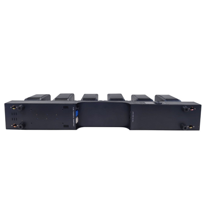 Belka oświetleniowa 6x głowica ruchoma beam efekt ring DMX 6x60W RGBW