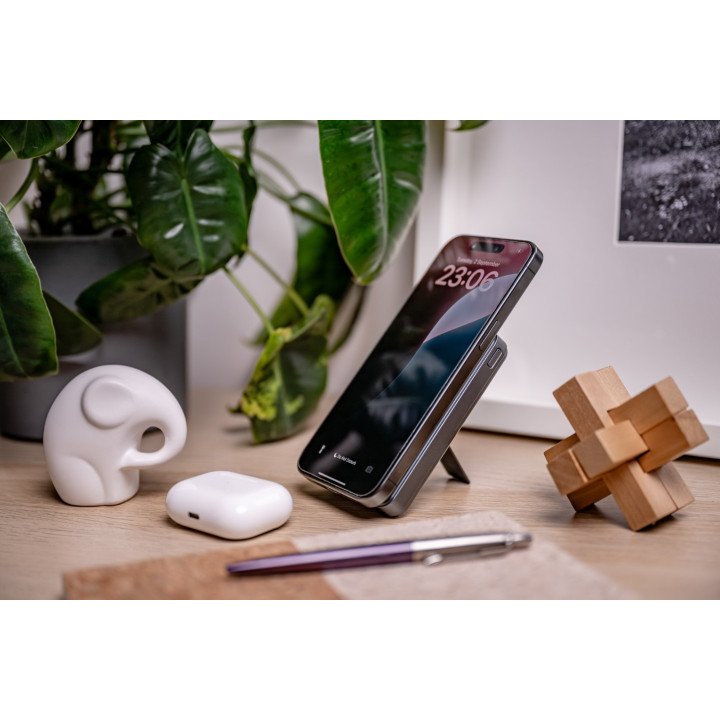 NEWELL NL4894 Power Bank 10000 mAh 2x USB-C MagSafe szary