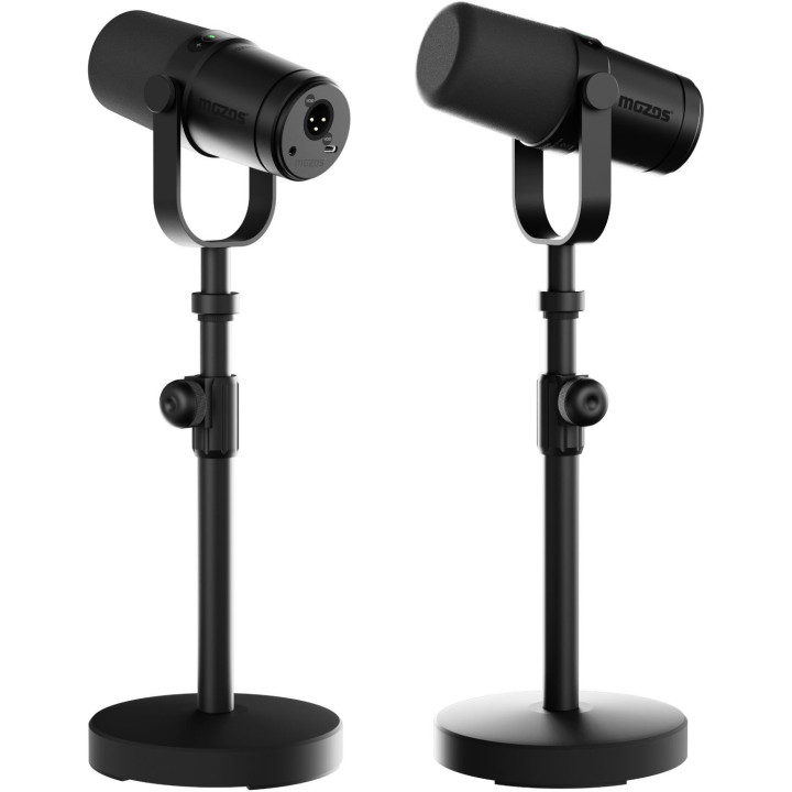MOZOS MKIT STUDIO PRO mikrofon dynamiczny USB XLR statyw biurkowy