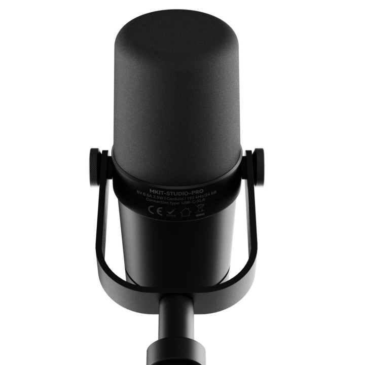 MOZOS MKIT STUDIO PRO mikrofon dynamiczny USB XLR statyw biurkowy