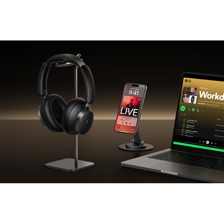 UGREEN 55614 Słuchawki bezprzewodowe Studio Pro Hybrid ANC białe
