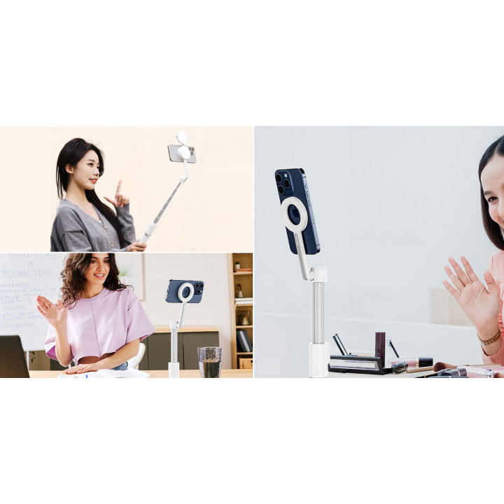 Ulanzi MG-003 Selfie stick MagSafe - biały