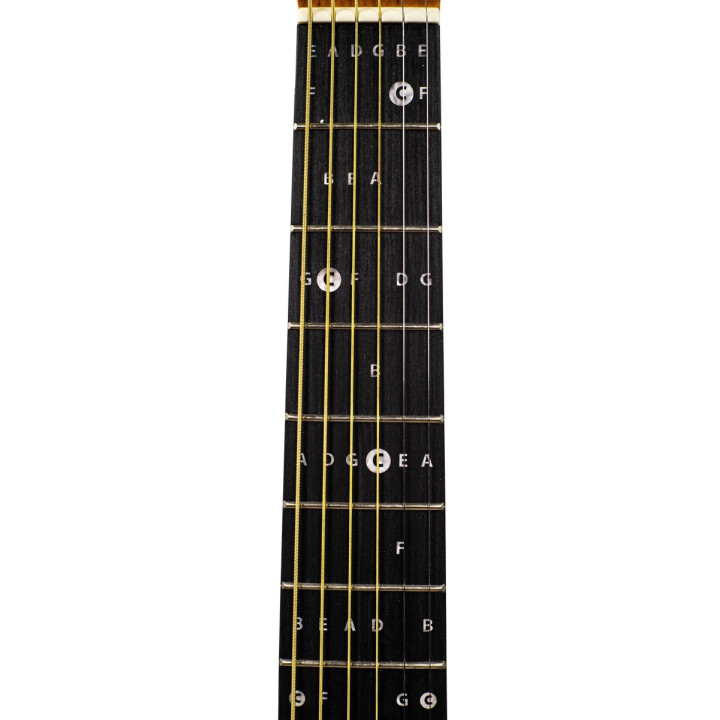 KAZUKI AKZ-ED-PMR36-BK Gitara akustyczna