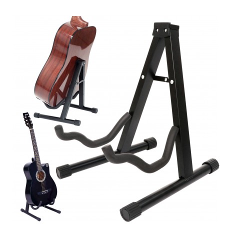 FONOTE A-STAND stojak na gitarę metalowy - zdjęcia produktu! 