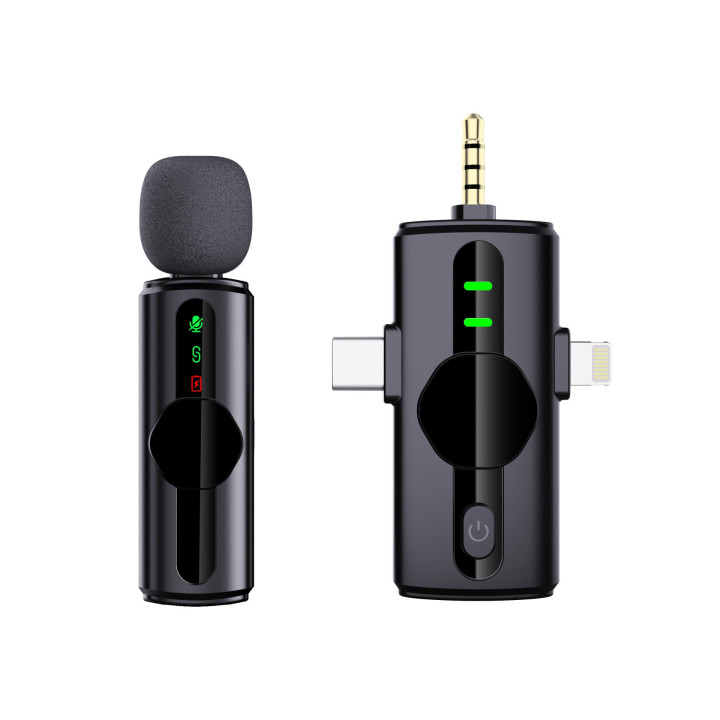 PLATINET PLMM11 mikrofon bezprzewodowy do telefonu lightning USB-C