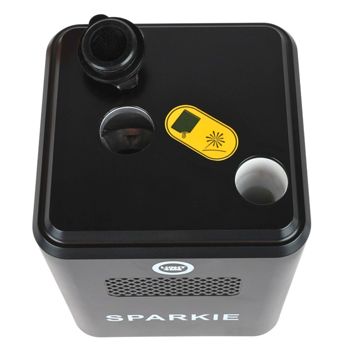 LIGHT4ME SPARKIE wytwornica iskier maszyna do zimnych ogni 350W pilot bezprzewodowy