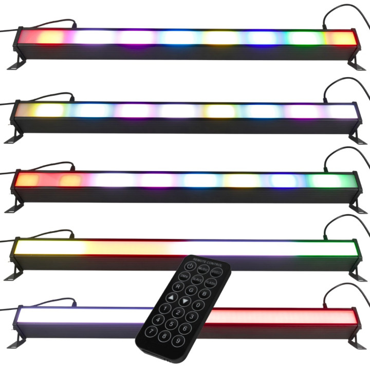 LIGHT4ME WASH BAR FROST IR SMD listwa oświetleniowa 192x1,5W RGB LED