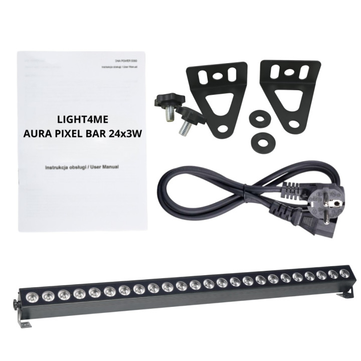 Listwa oświetleniowa LIGHT4ME AURA PIXEL BAR 24x3W RGBW LED